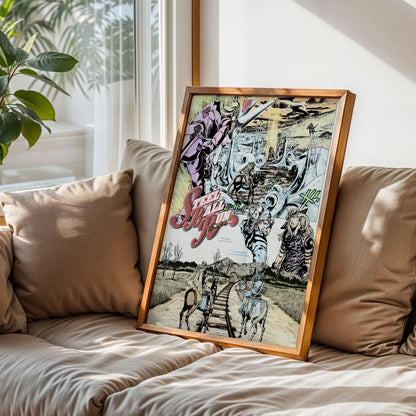 Steel Ball Run Poster