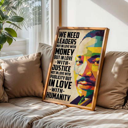 We Need Leaders Poster