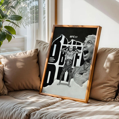 Charles Oliveira Poster