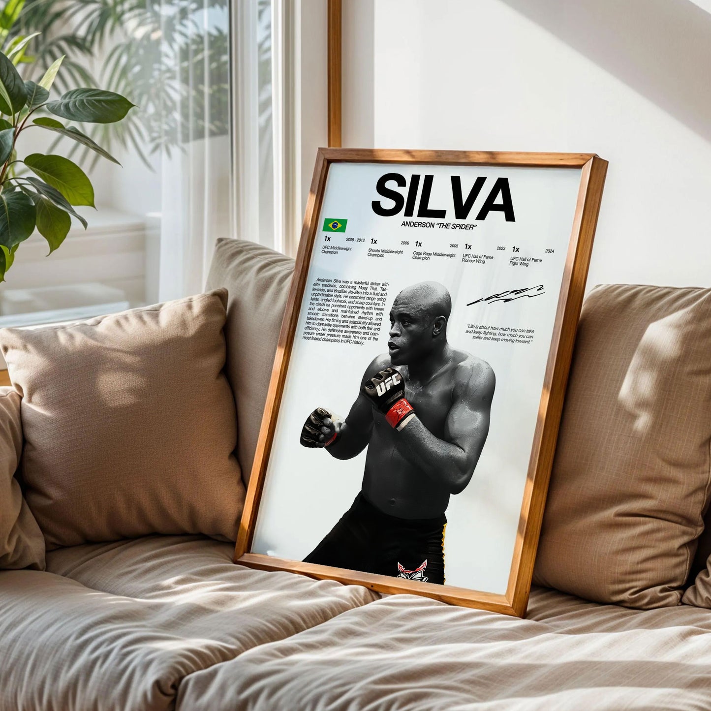 Anderson Silva Poster