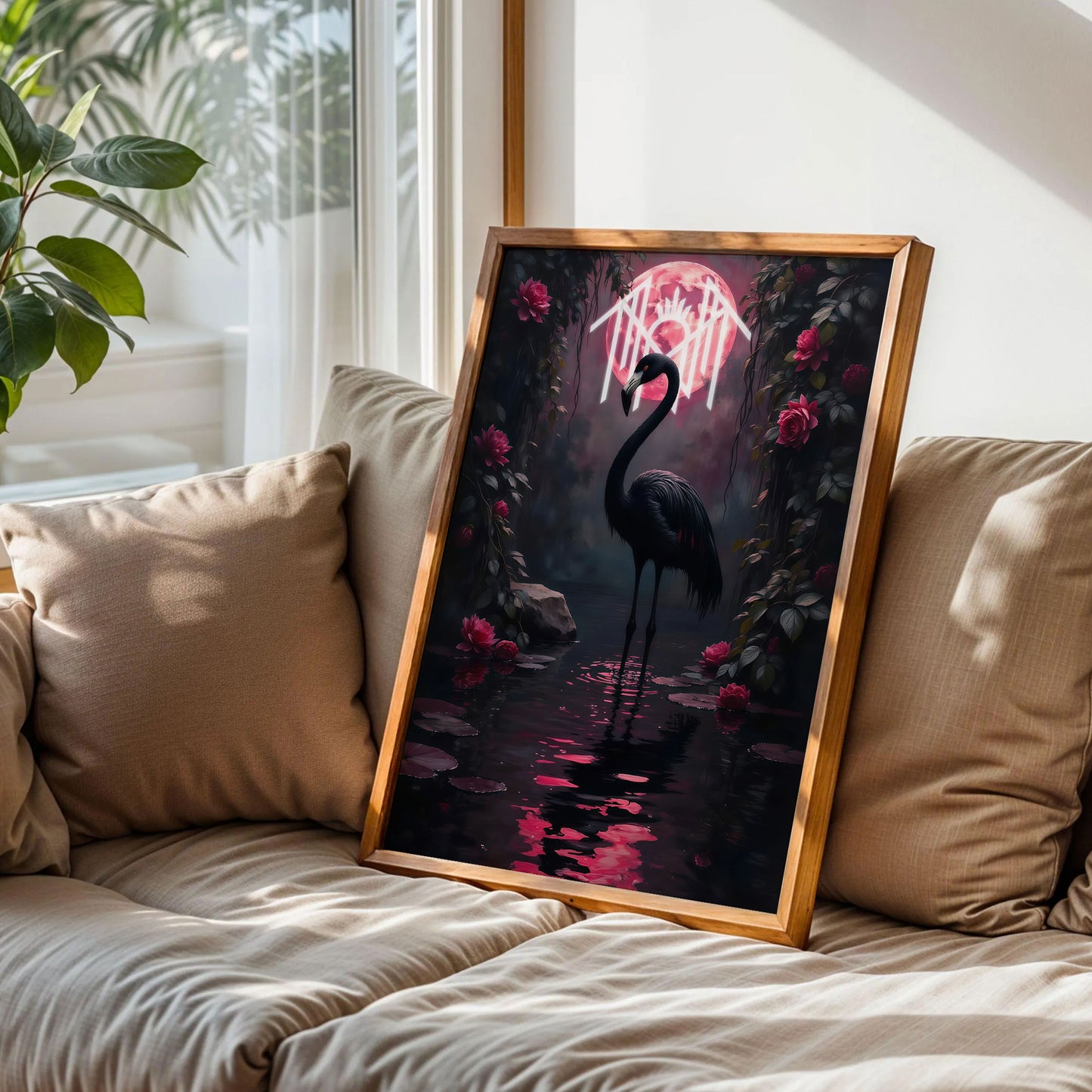 Sleep Token Flamingo Inspired Art