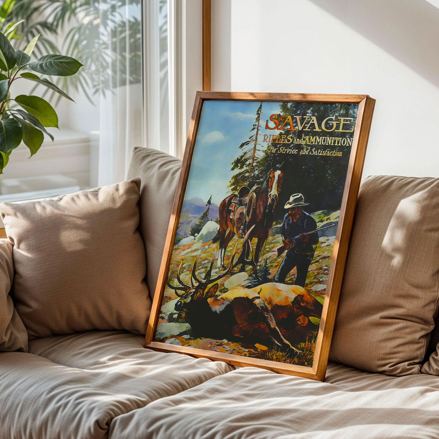 Hunting Wall Art Travel Poster