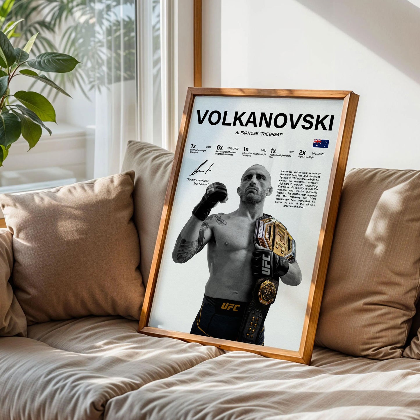 Charles Oliveira UFC Poster