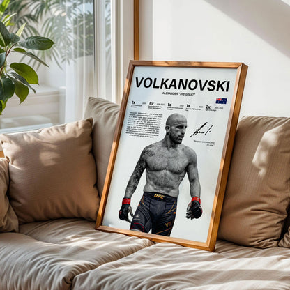 Alexander Volkanovski Poster