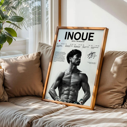 Naoya Inoue Boxing Poster
