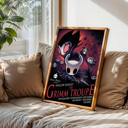 Hollow Knight The Grimm Troupe Poster