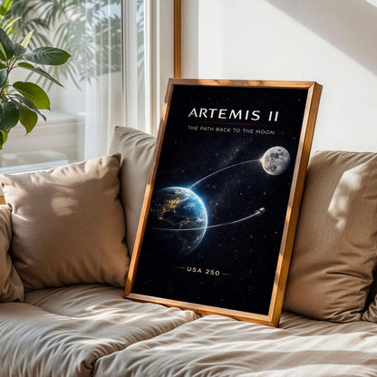 Artemis 2 Mission Poster