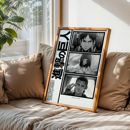 Attack on Titan Eren Yeager Poster