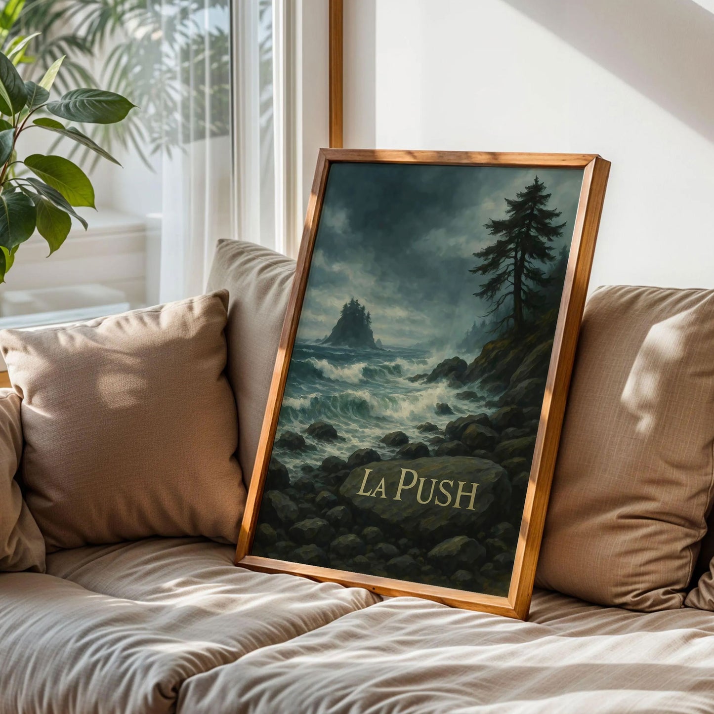 La Push Stormy Coast Poster