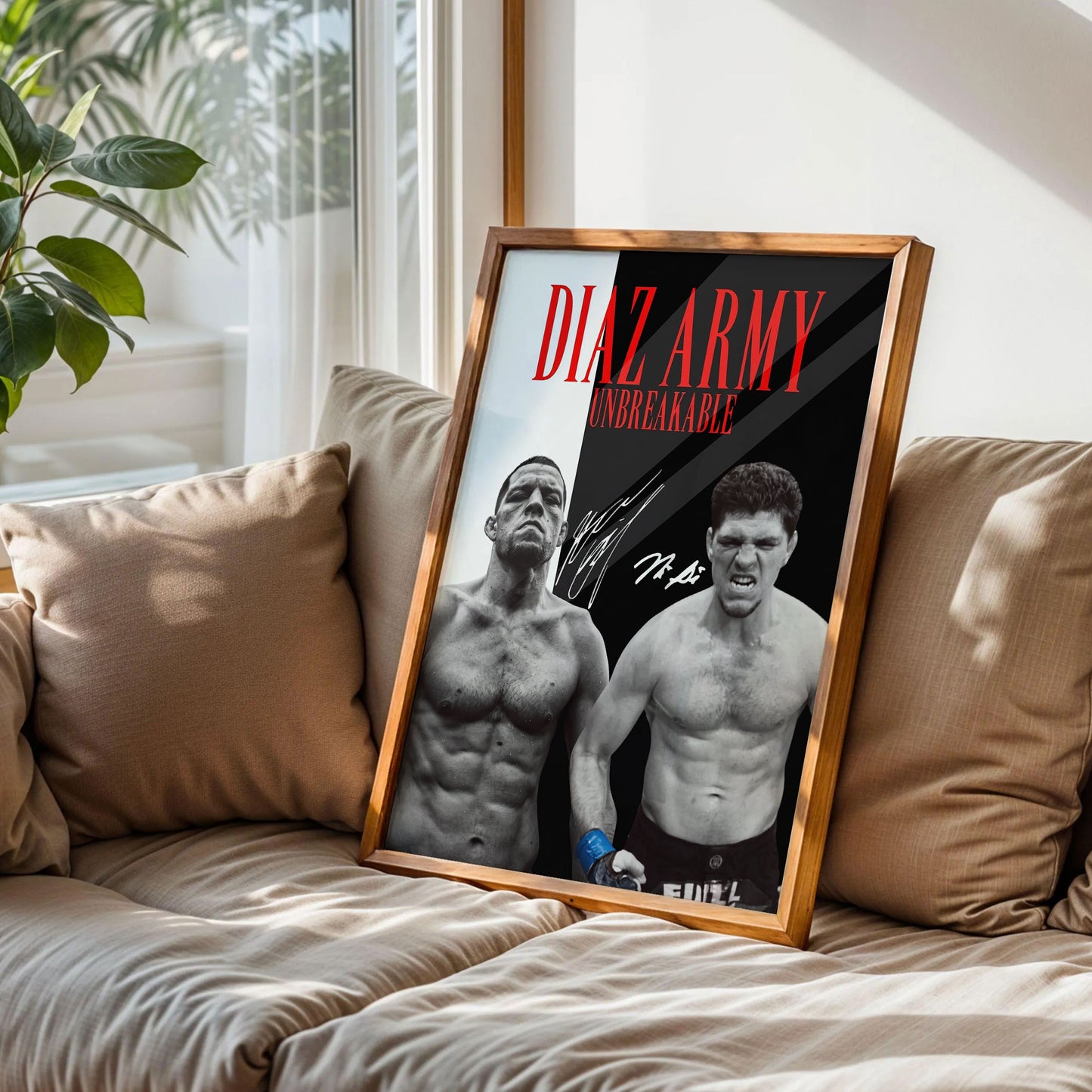 Nate Diaz UFC Poster