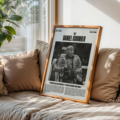 Daniel Cormier MMA Poster