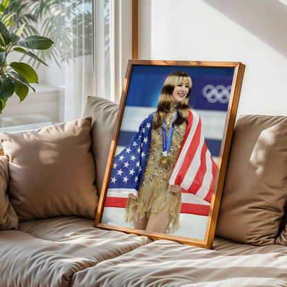 Alysa Liu Olympic 2026 Poster