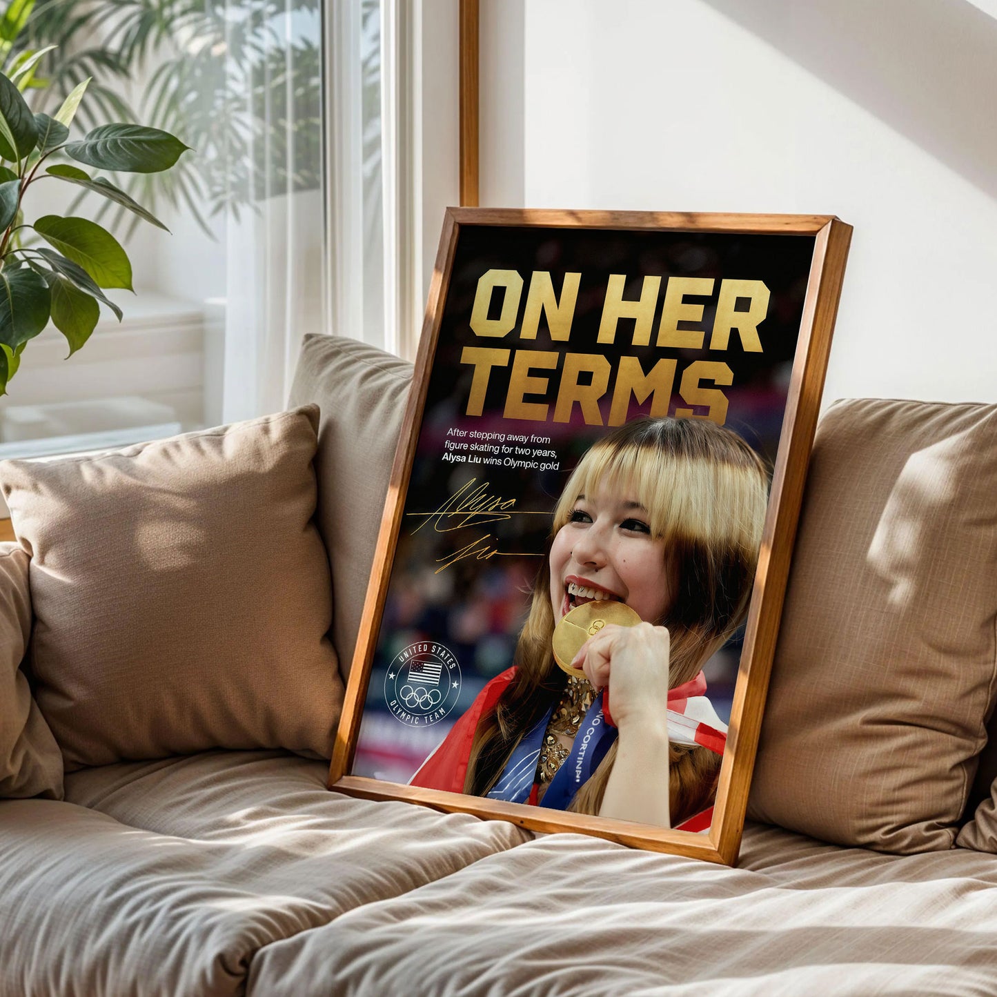 Alysa Liu Came Back and Never Looked Back Poster