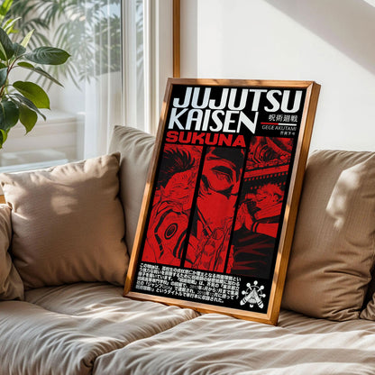 Gojo Satoru Japanese Manga Artwork