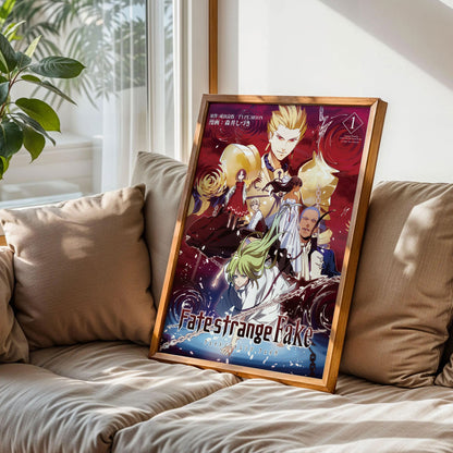 Fate Strange Fake Manga Poster
