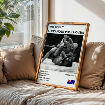 Alexander Volkanovski Poster