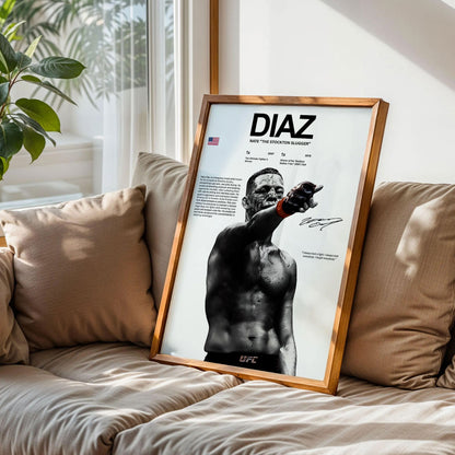 Nate Diaz Poster