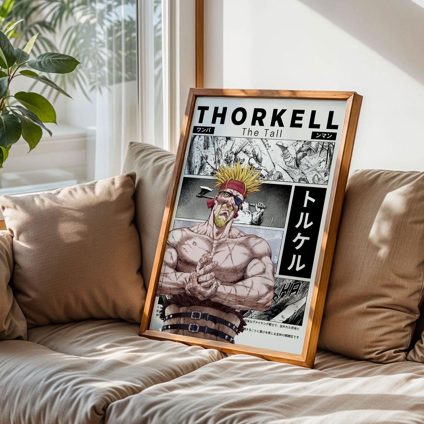Vinland Saga Thorkell Poster