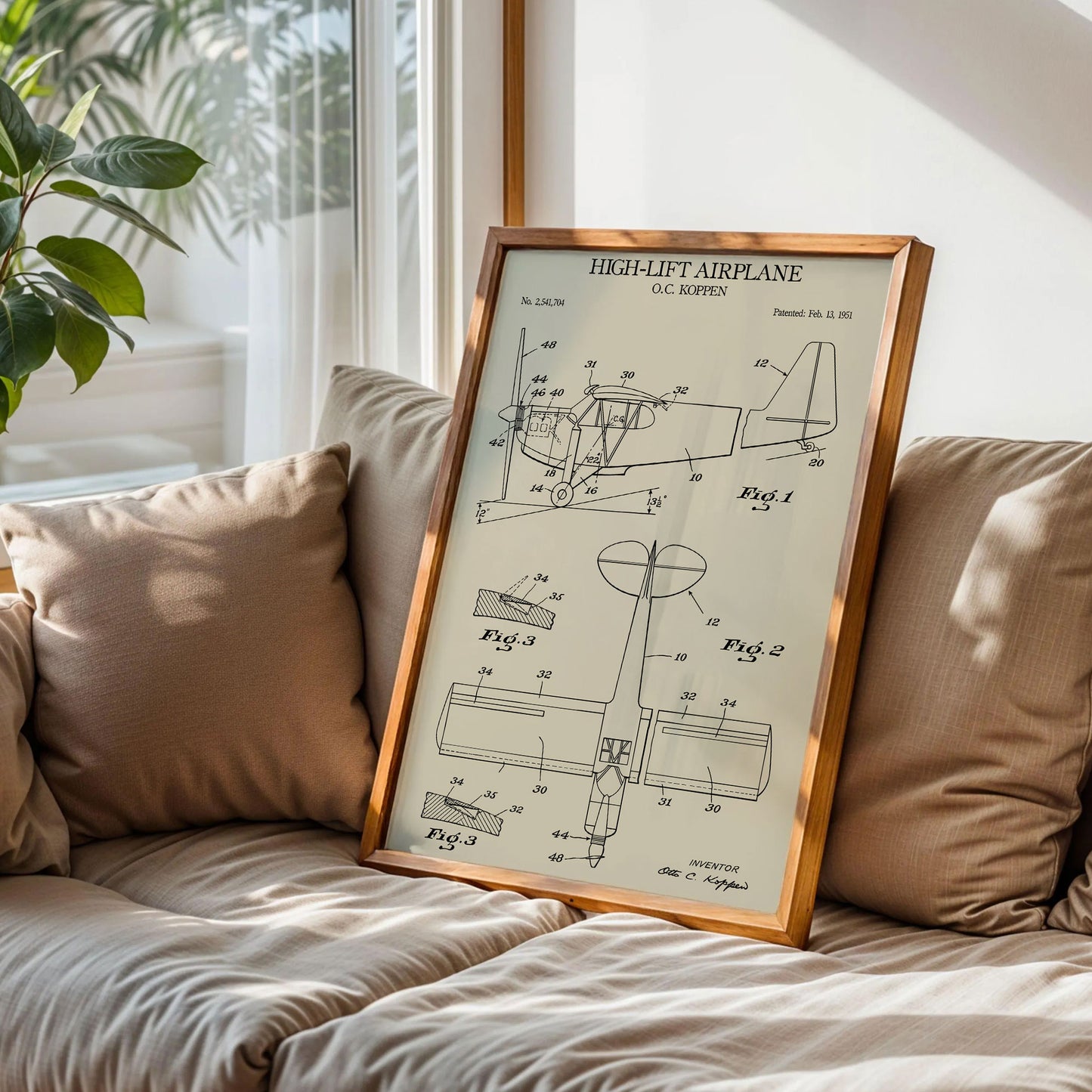 Military Plane Poster