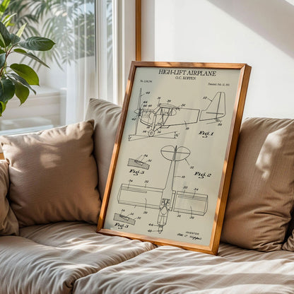 Military Plane Poster