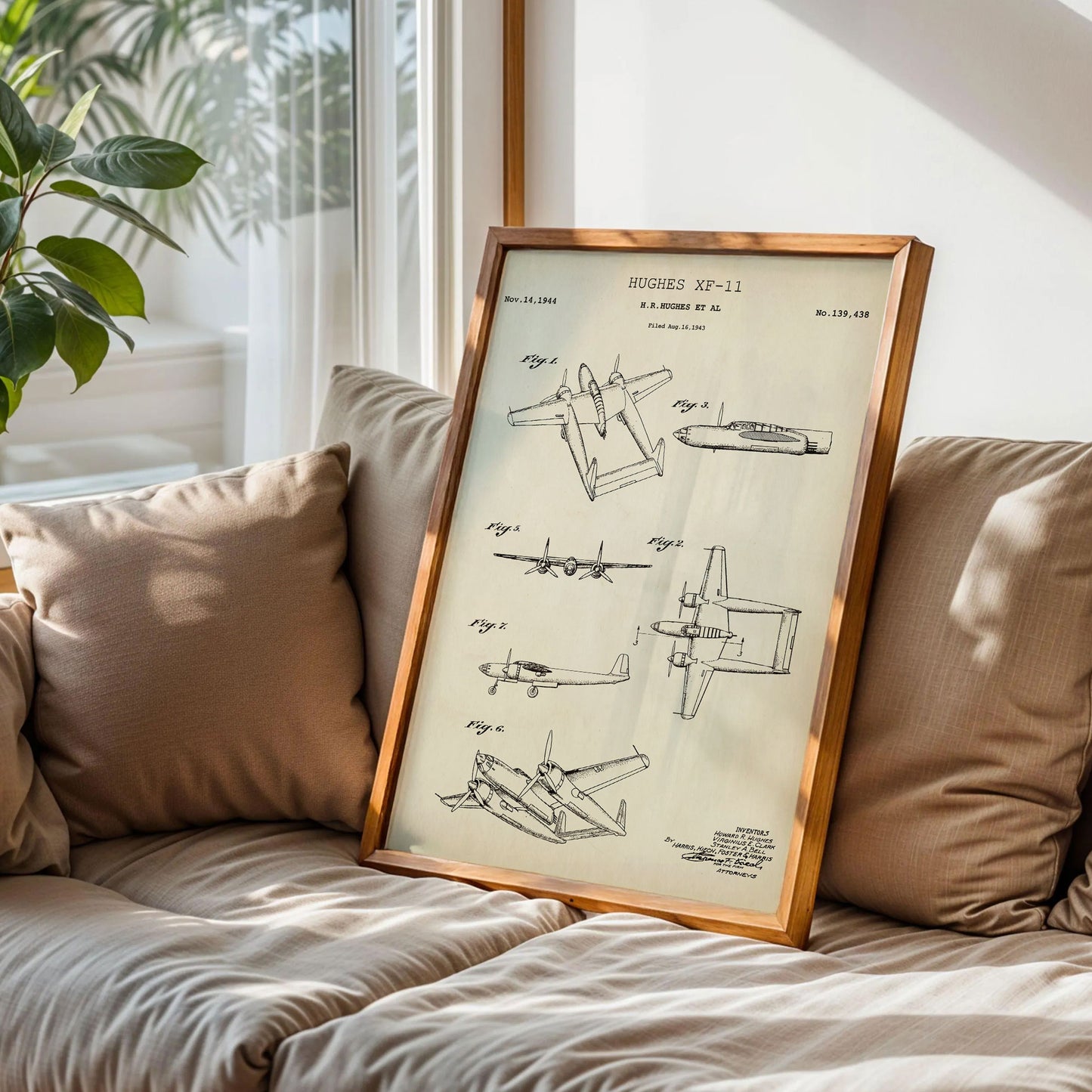World War 2 Plane Poster