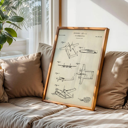 World War 2 Plane Poster