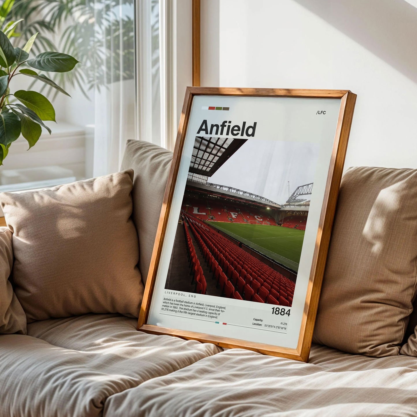 Anfield Stadium Poster
