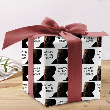 What Is In The Box Christmas Wrapping Paper Rolls