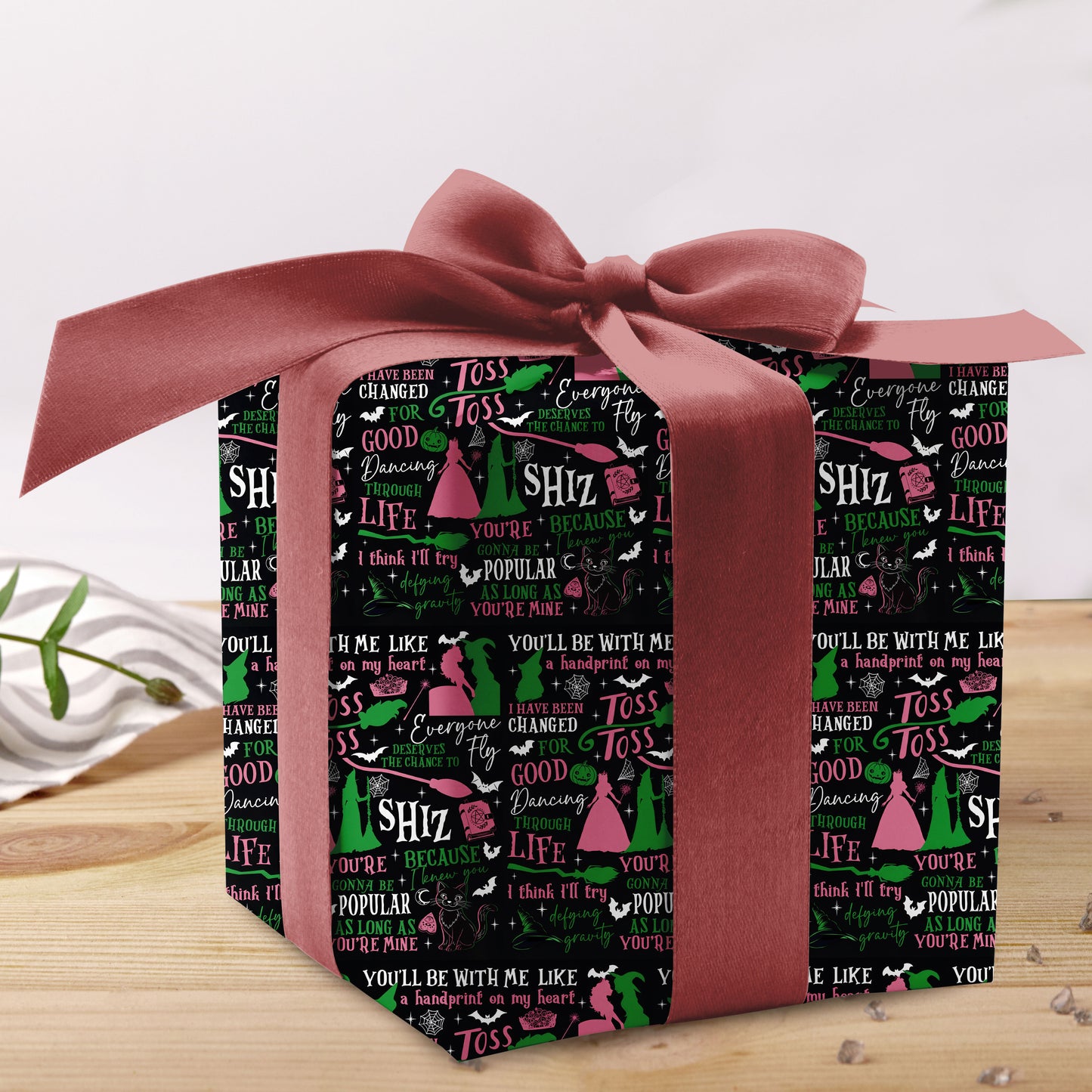 Shiz University Wrapping Paper Wizard Gift Wrap