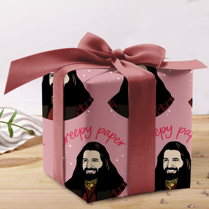 Nandor Wrapping Paper, What We Do In The Shadows Fan Art Gift Wrap