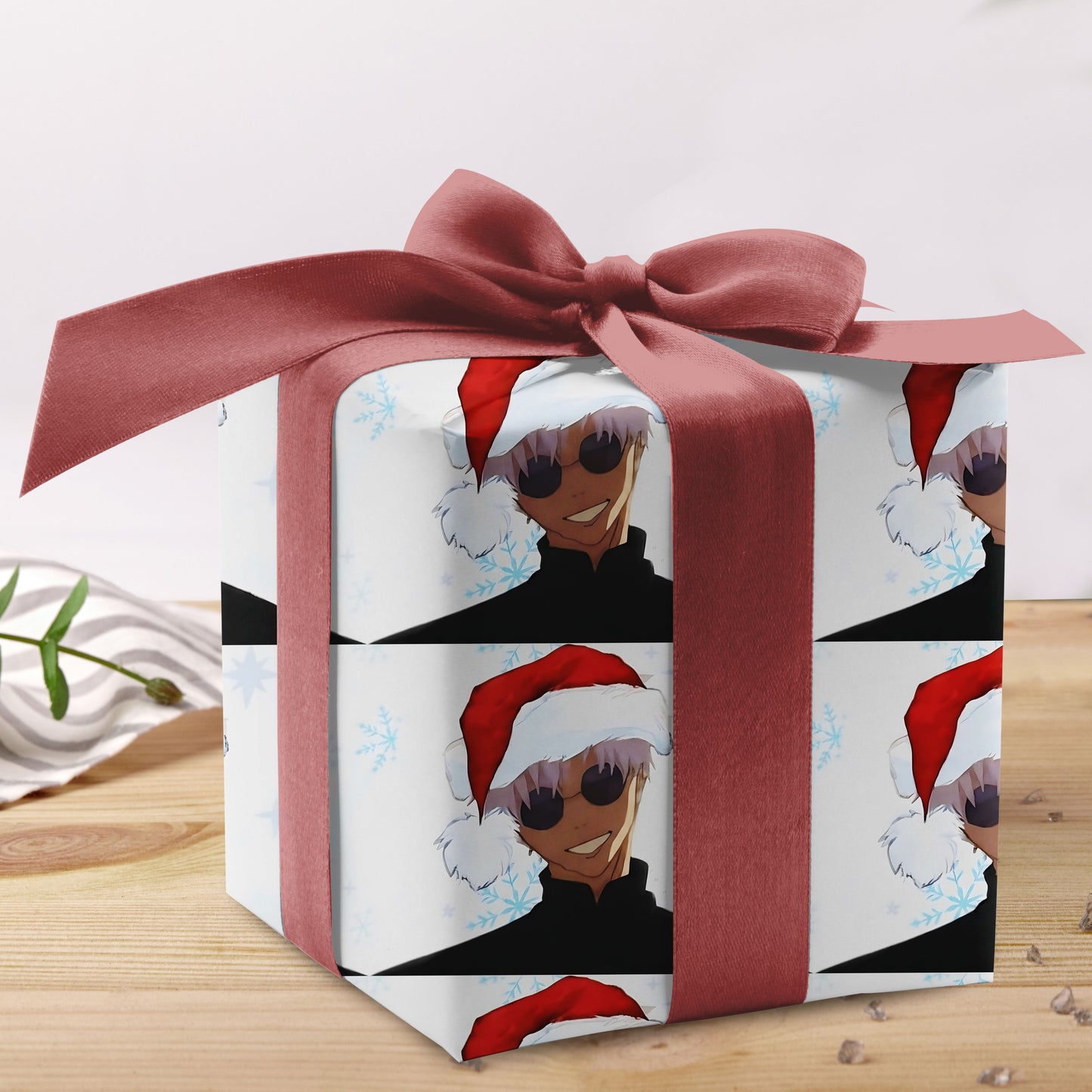 Jujutsu Kaisen Santa Wrapping Paper