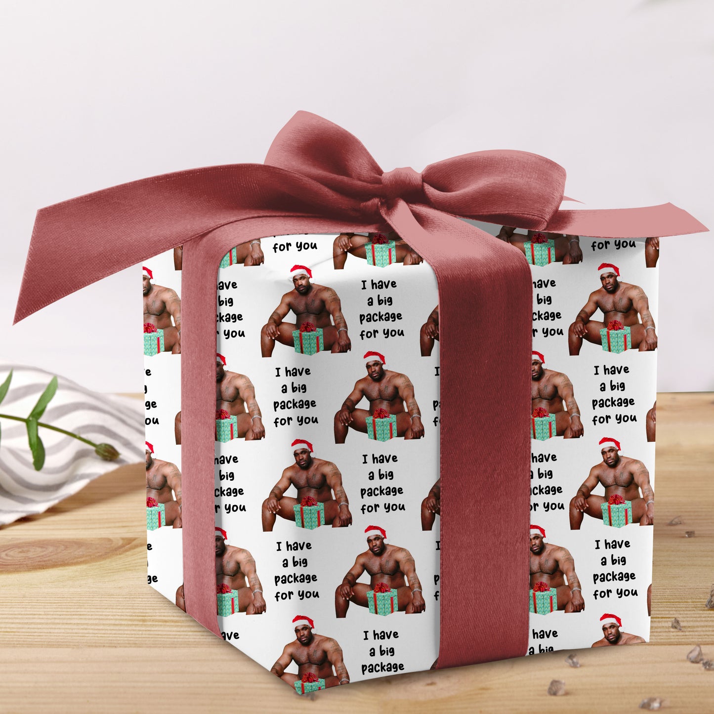 Barry Wood Arabic Meme Matte Christmas Wrapping Paper