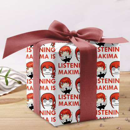 Chainsaw Man Makima Wrapping Paper