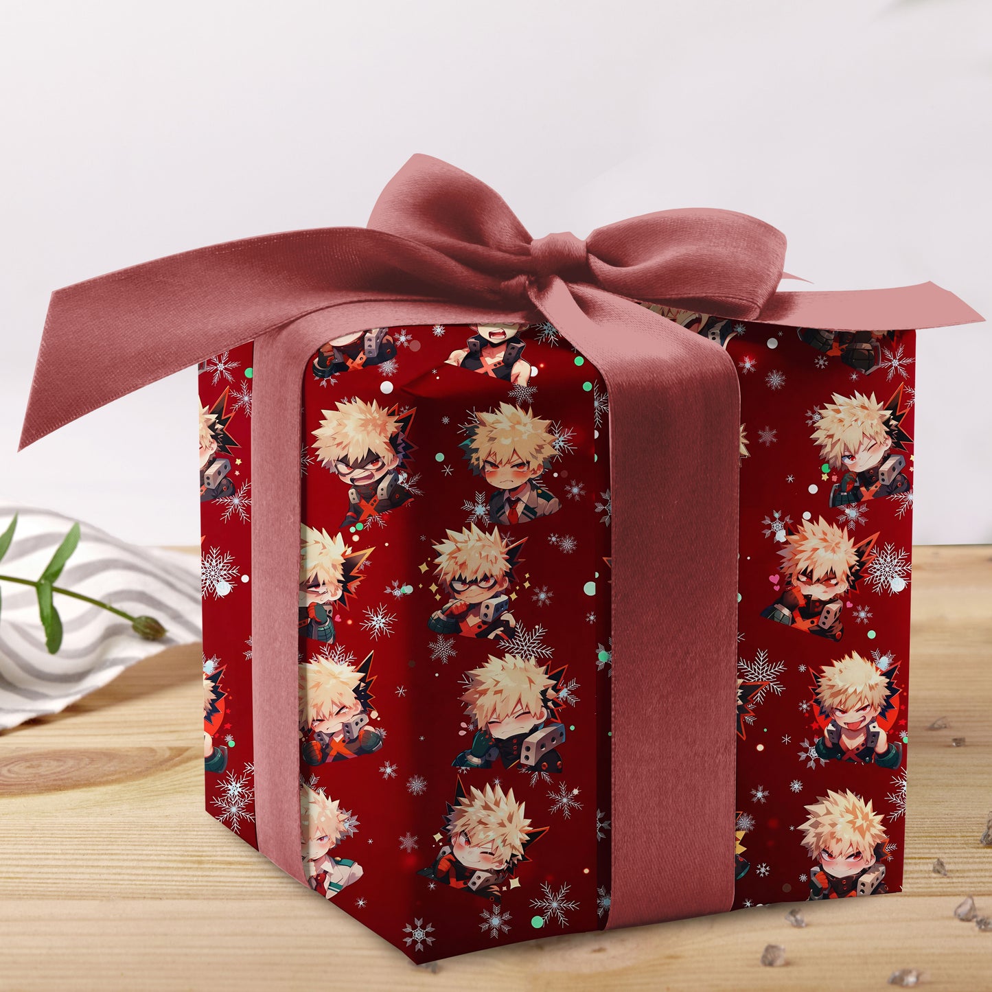 My Hero Academia Wrapping Paper Kid Birthday Gift