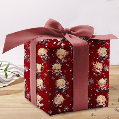 My Hero Academia Wrapping Paper Kid Birthday Gift