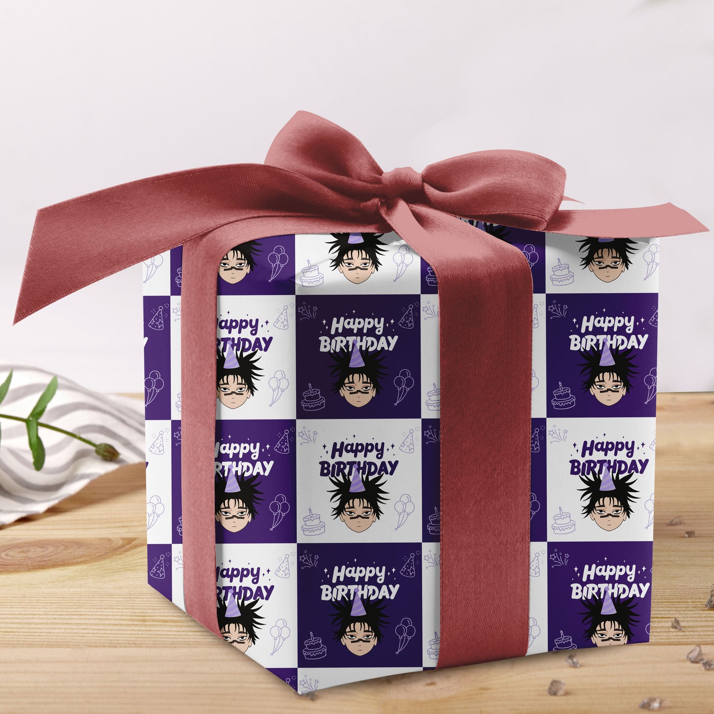 Jujutsu Kaisen Wrapping Paper Christmas Gift