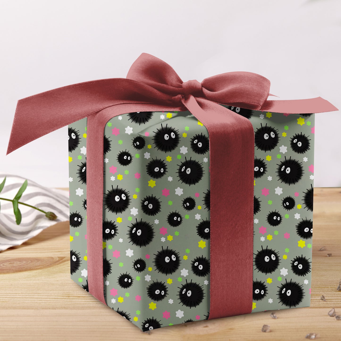 Soot Sprites Wrapping Papper