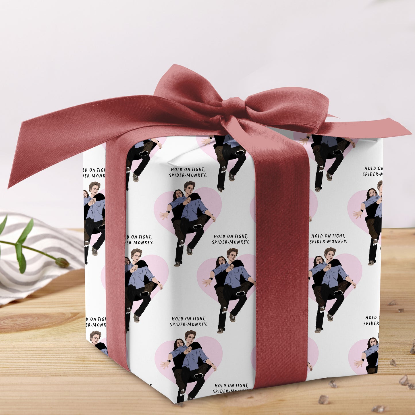 Twilight Spider Monkey Wrapping Paper