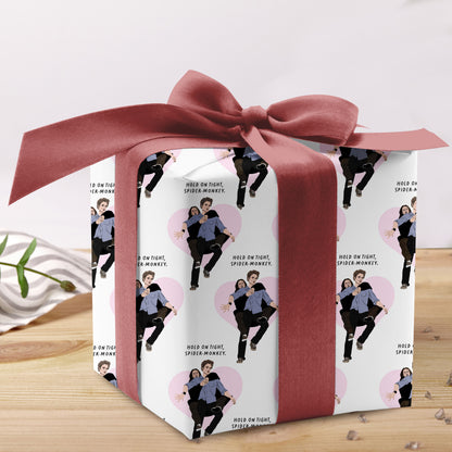 Twilight Spider Monkey Wrapping Paper