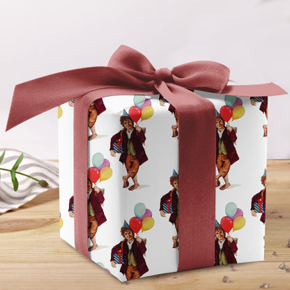 Bilbo Baggins Wrapping Paper Lord of the Rings Paper