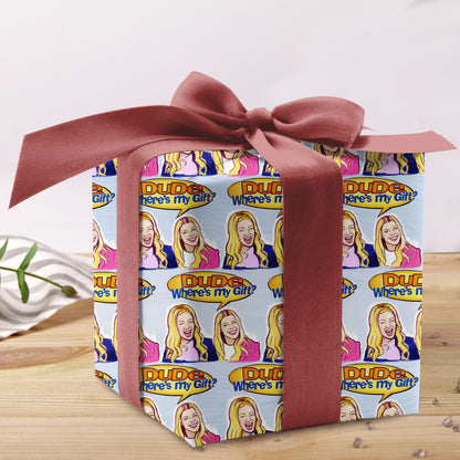 White Chicks Meme Wrapping Sheet Comedy Gift Wrap