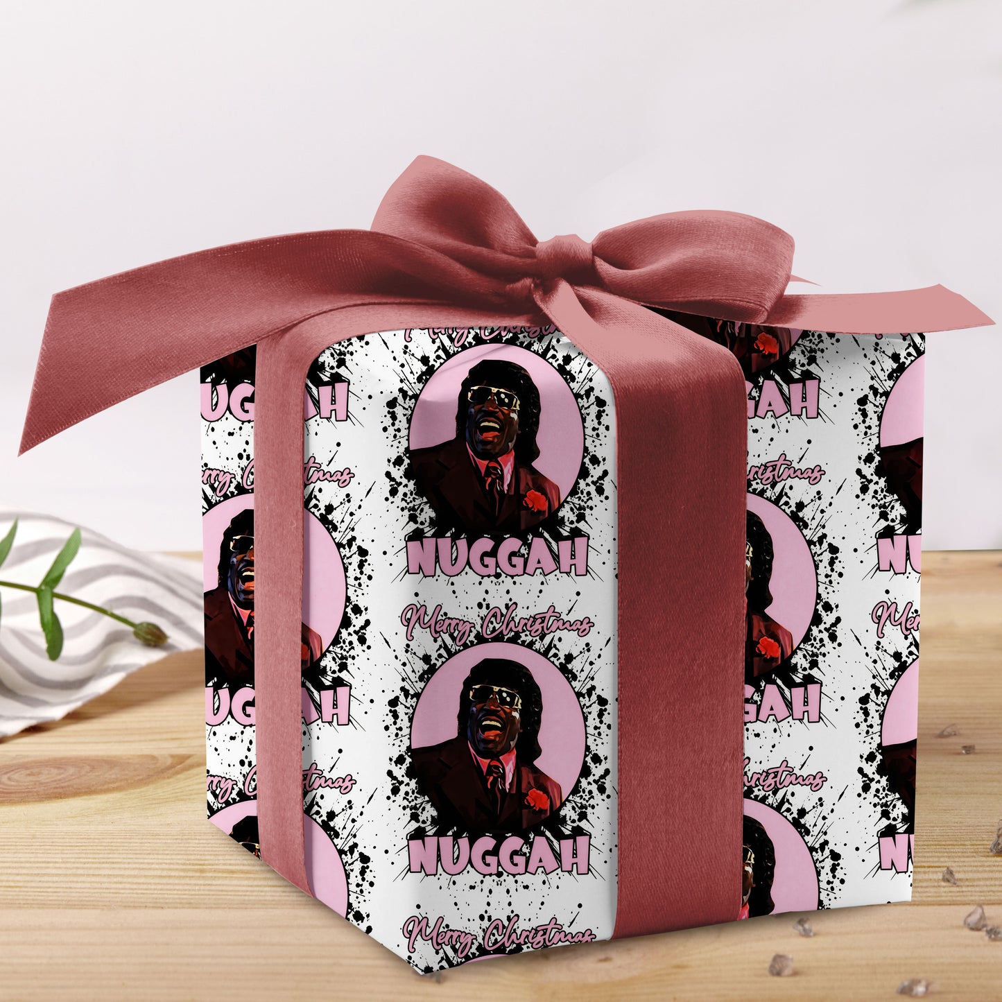 Nuggah Merry Christmas Wrapping Paper