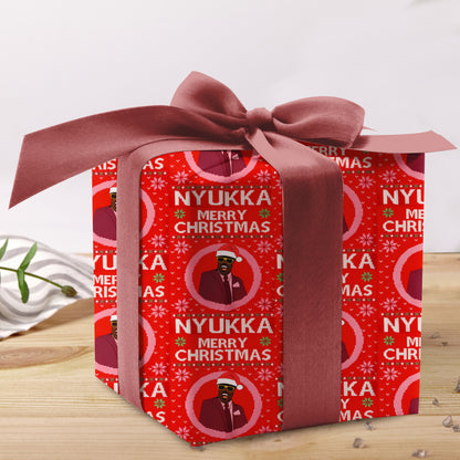 Nyukka Merry Christmas Wrapping Paper