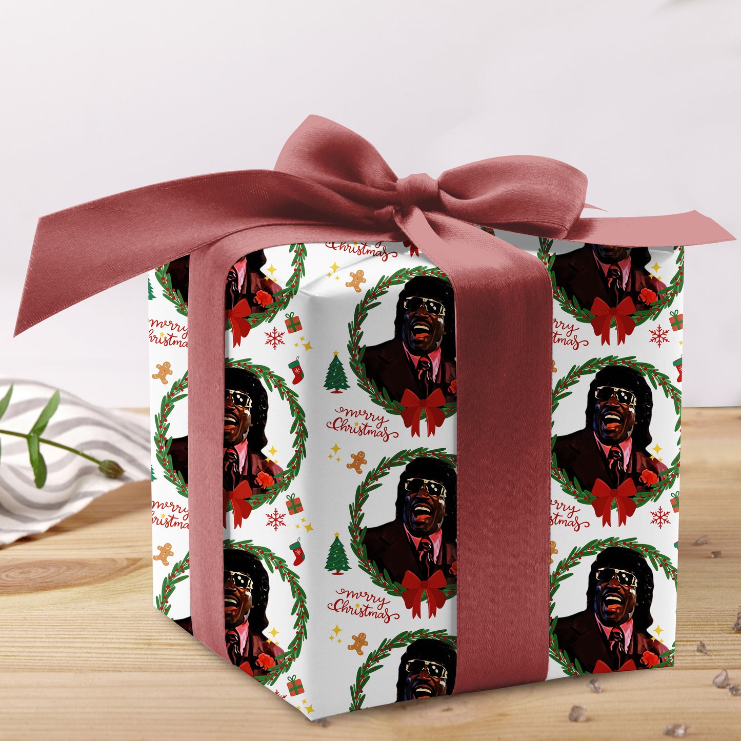 Nyukka Merry Christmas Wrapping Paper Sheets