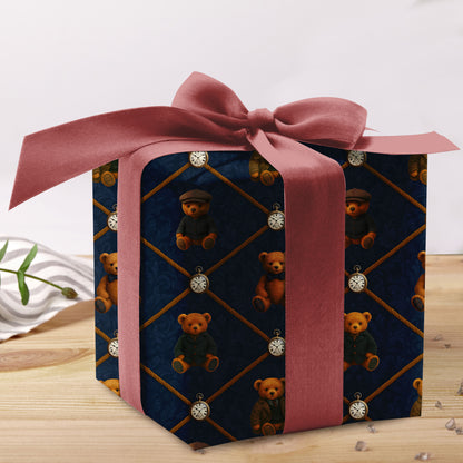 Bear Xmas Wrapping Paper