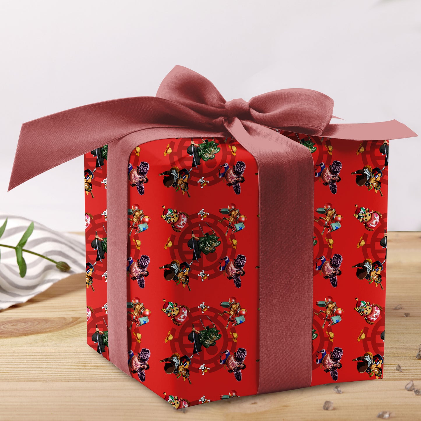One Piece Christmas Wrapping Paper