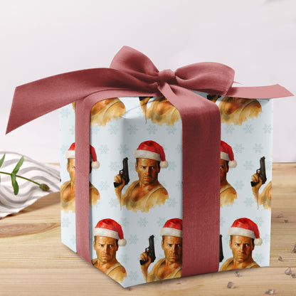 Yippee-ki-yay? ?Die Hard Christmas Wrapping Paper Roll