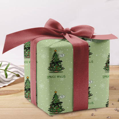 Yippee-ki-yay? ?Die Hard Christmas Wrapping Paper Sheet