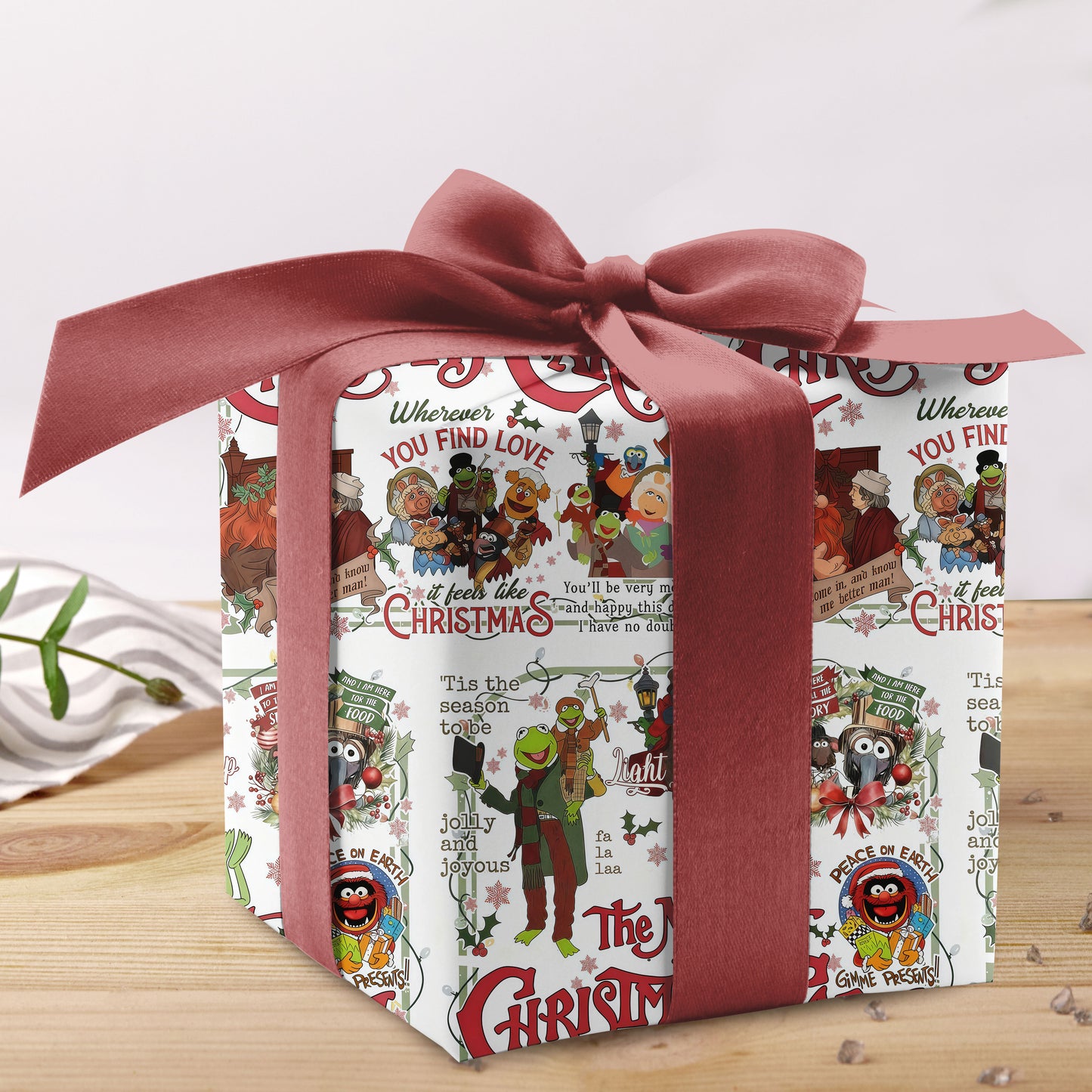 The Muppets Christmas Carol Wrapping Paper