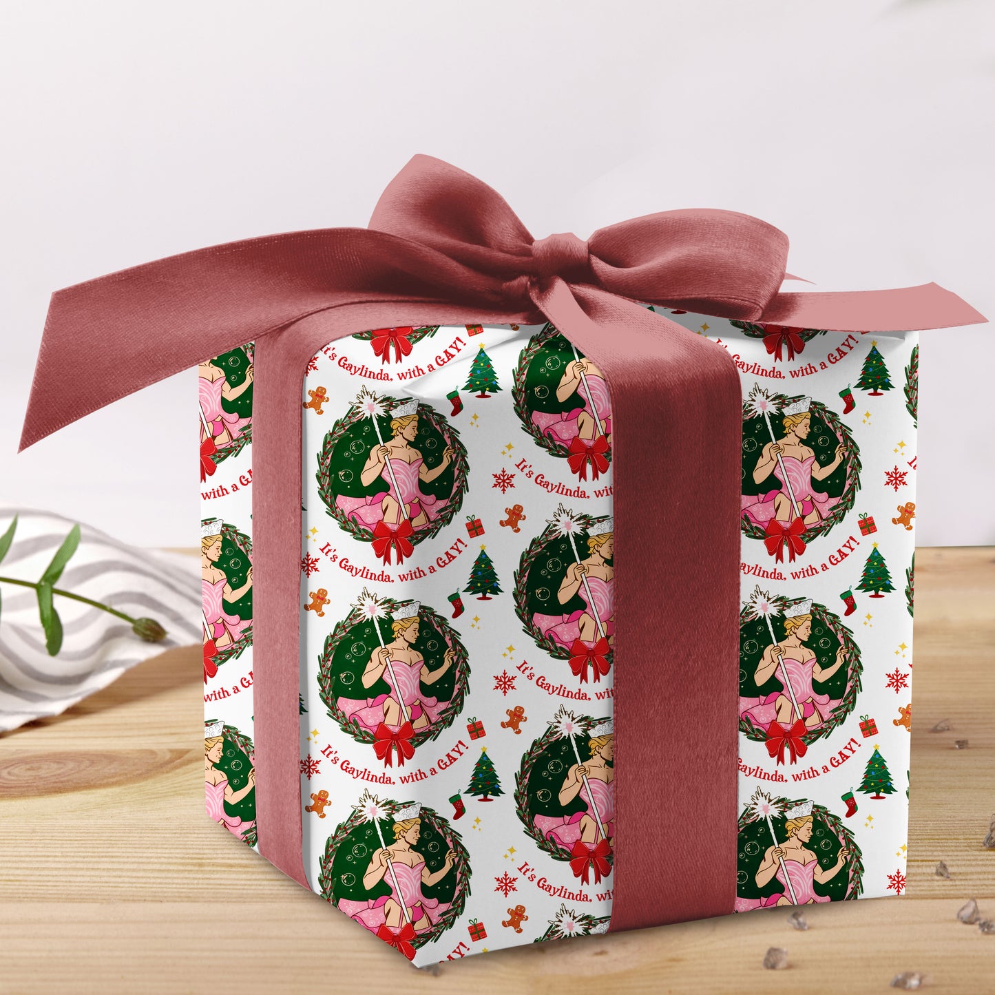 Gay Witches Wrapping Paper